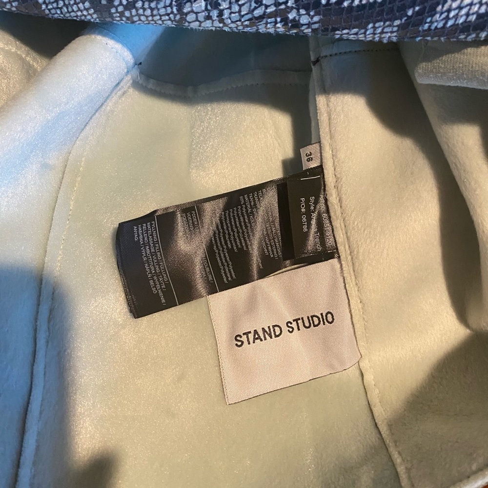 Stand Studio Angela Patchwork Snakeskin Faux Leat… - image 4